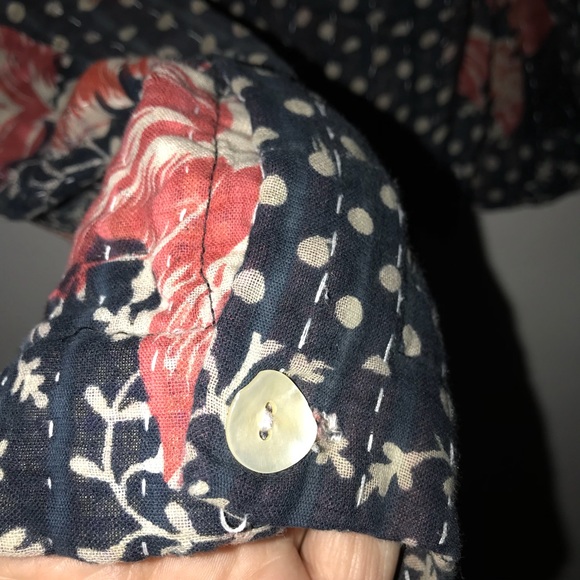 100% Cotton Boho Crop Jacket - Picture 6 of 7